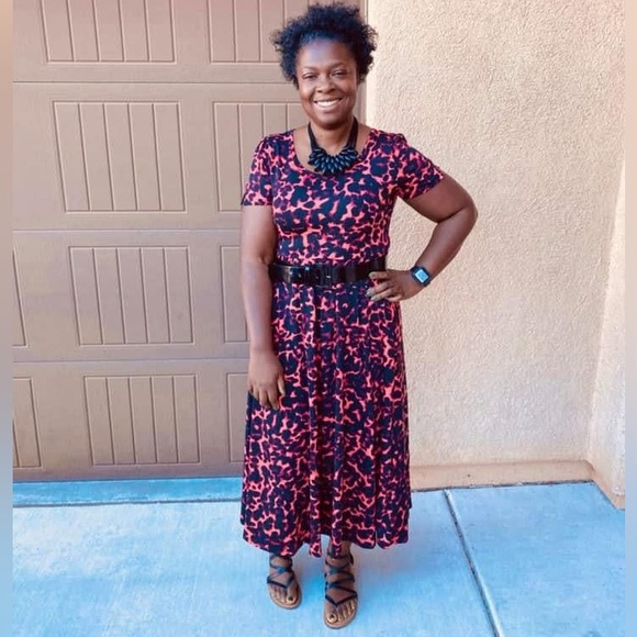 LuLaRoe Dresses & Skirts - EUC  Lularoe Riley Midi Dress